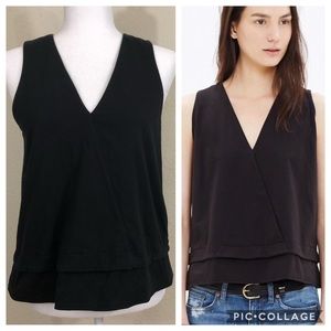 Madewell faux wrap tank size medium